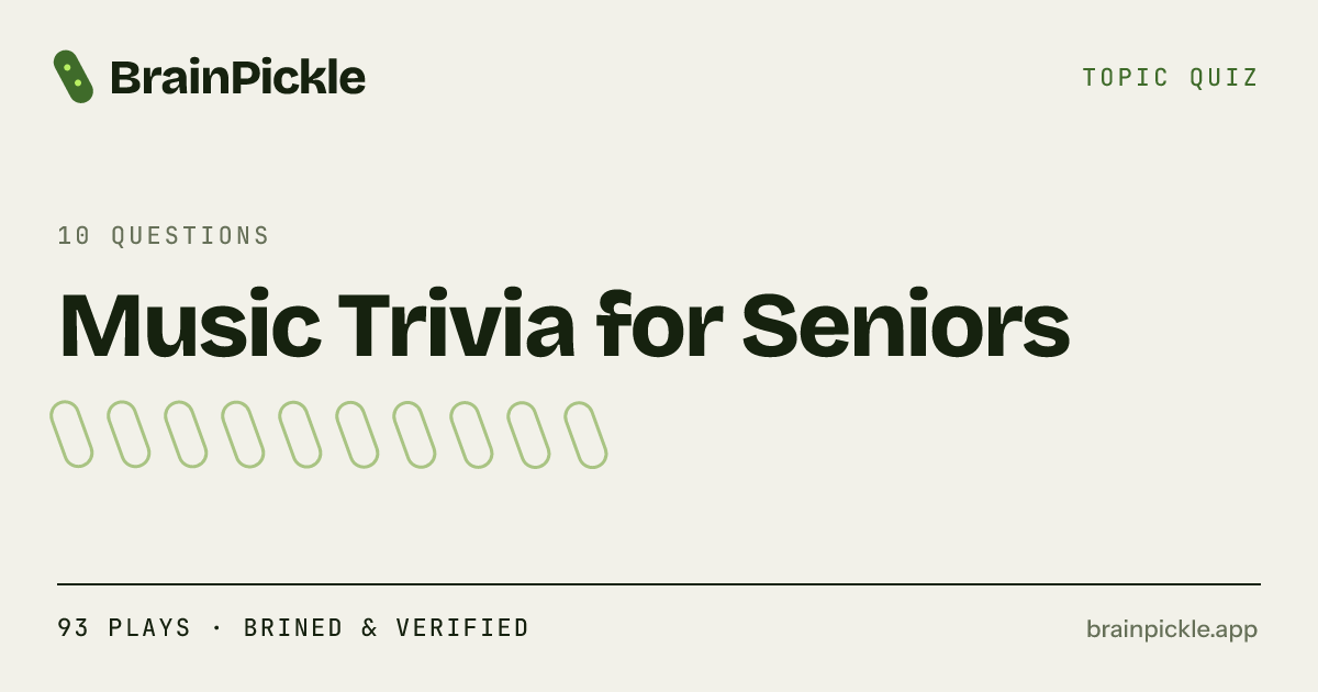 50 Music Trivia Questions for Seniors (With Answers)